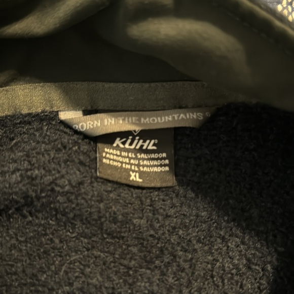 Kuhl Women's Interceptr Quarter Zip Fleece Jacket Pullover Shirt Thumbhole XL - Picture 2 of 4